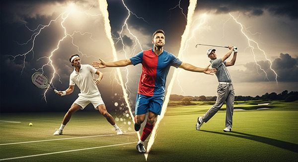Betting on international events like Wimbledon and The Masters